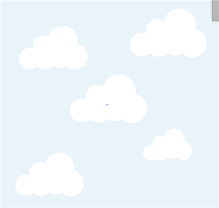 Nubes para decorar 5u